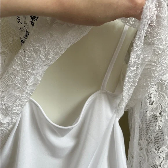 Express Ruffle Lace Top - Picture 8 of 8